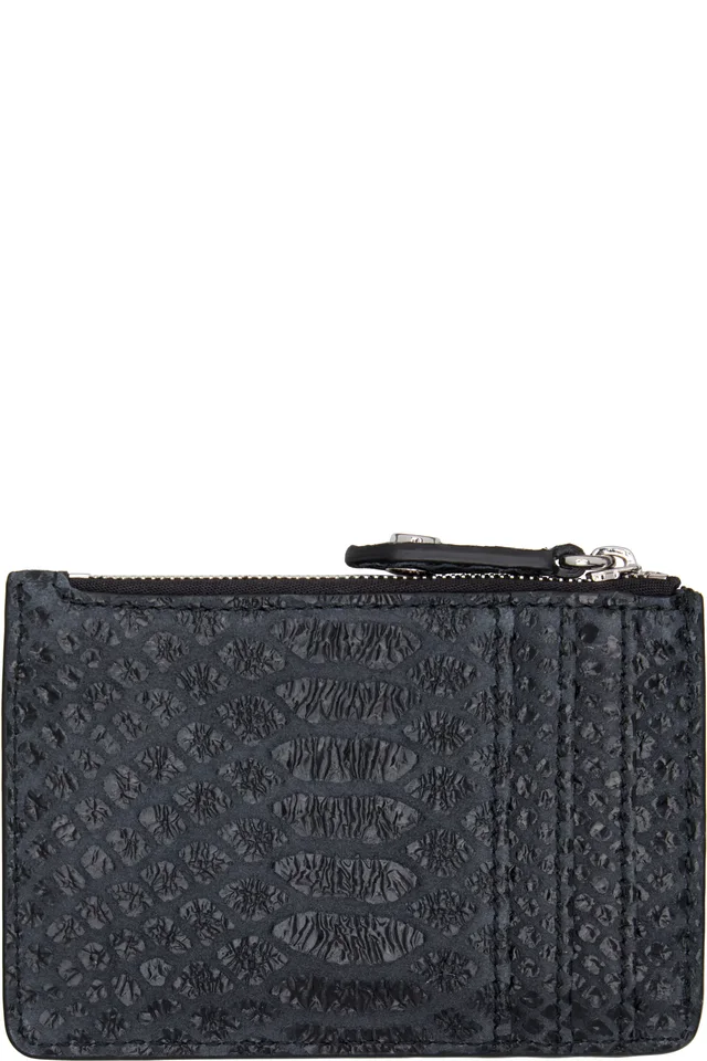 Vivienne Westwood Gray & Black Slim Long Card Holder, photo 2 of 2 from SSENSE