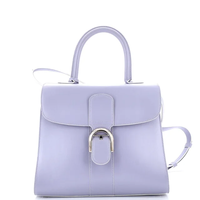 Delvaux Mm Brillant Top Handle Bag Leather in pink Leather from Poshmark