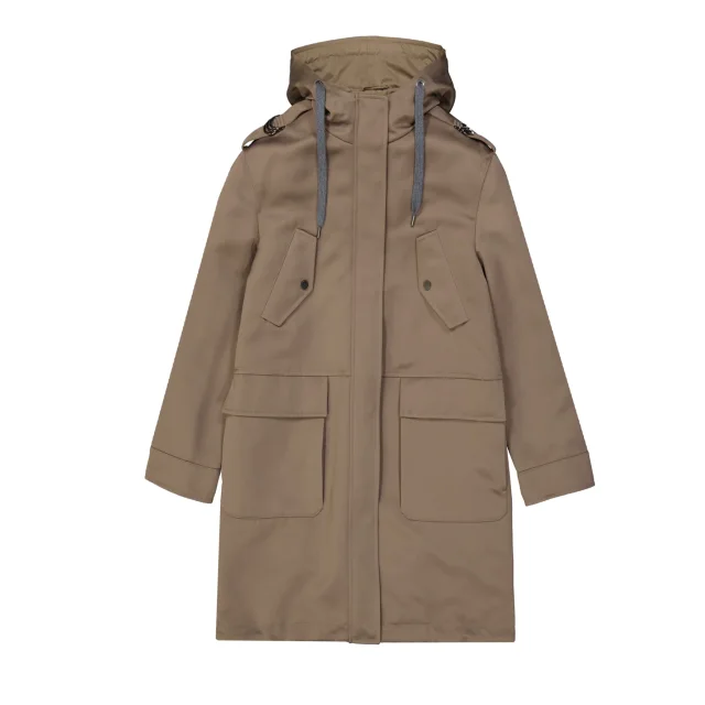 Brunello Cucinelli Blend Cotton Parka, photo 2 of 6 from Balardi