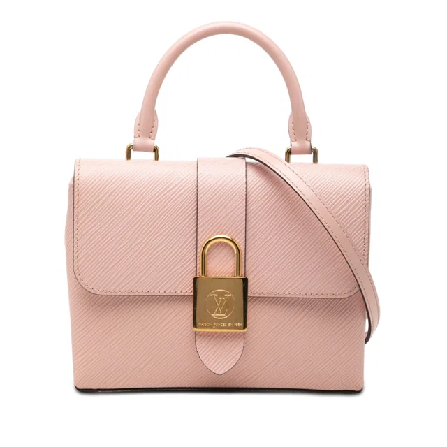 Pink Louis Vuitton Epi Locky BB Satchel in Pink Leather from Designer Revival