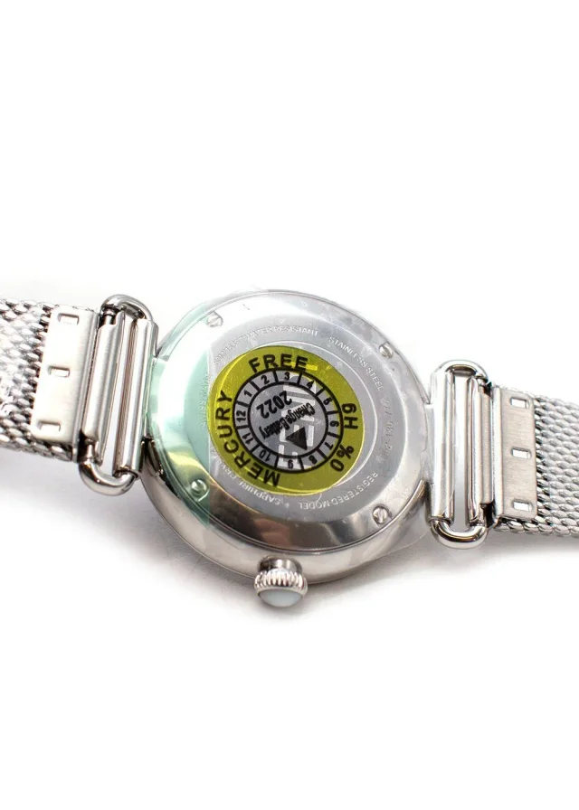 Fendi Palazzo Diamond Marker Mesh Strap Watch from HEWI, photo 8 of 9