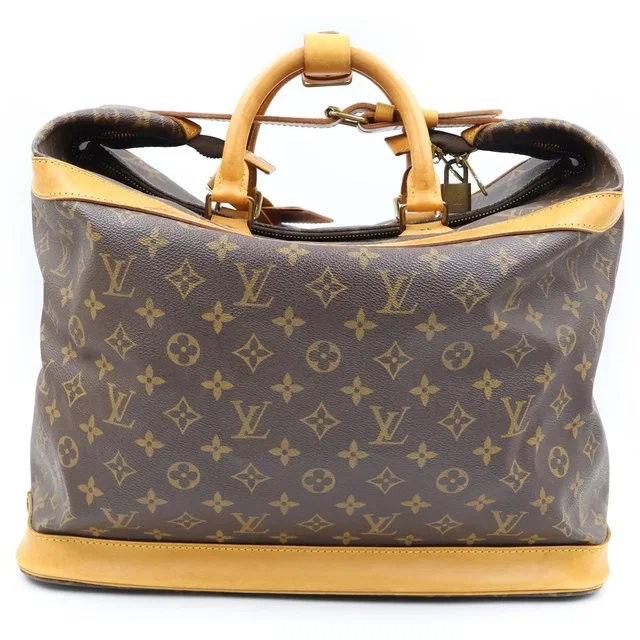 Louis Vuitton Monogram Boston Bag Brown Leather in Brown Leather from The Reluxe