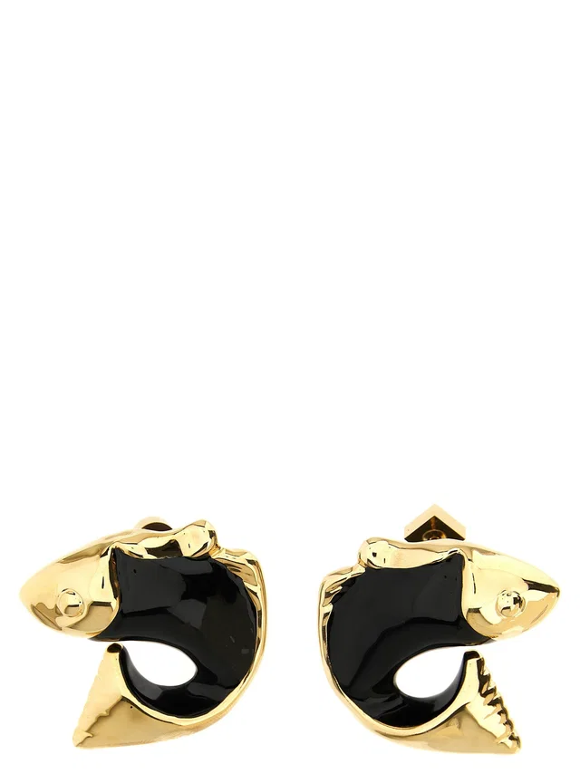 Jacquemus Earrings — Gold Gilded Copper in Gold from HEWI