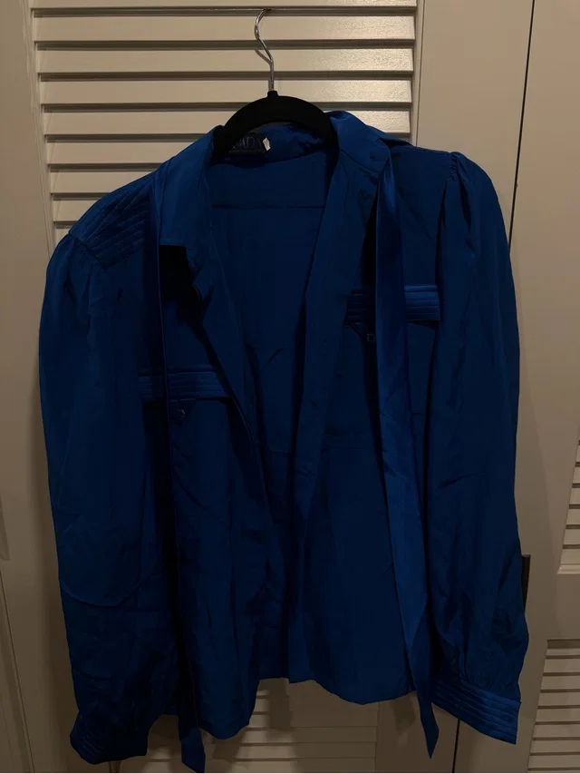 Escada Lightweight Dress Shirt in blue from Poshmark