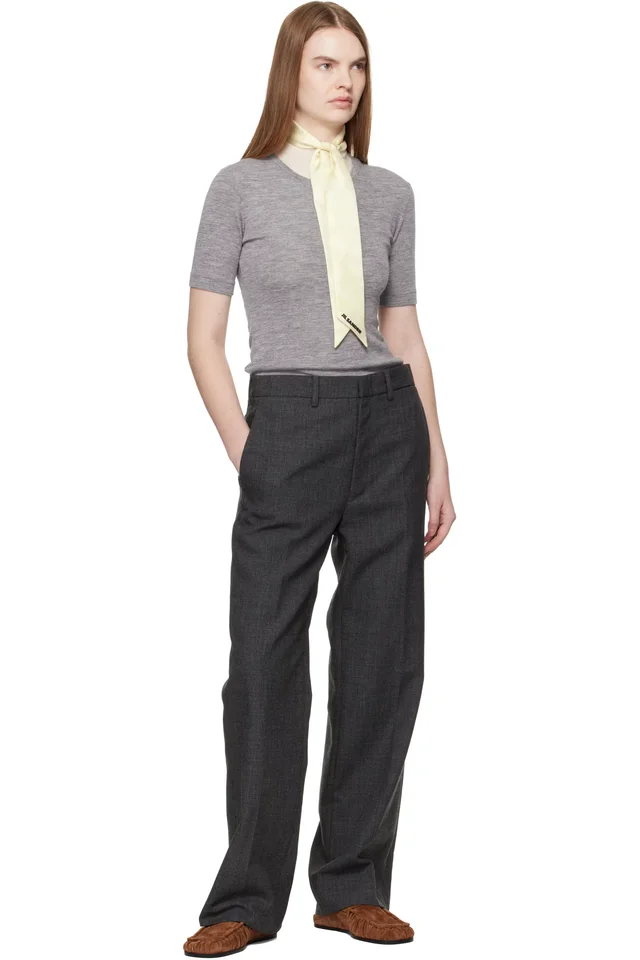 Jil Sander Tan Moc Toe Loafers, photo 5 of 5 from SSENSE