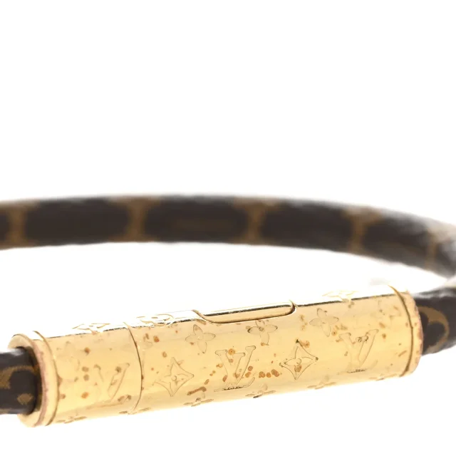 Monogram LV Confidential Bracelet in Coated canvas from FASHIONPHILE, photo 5 of 6