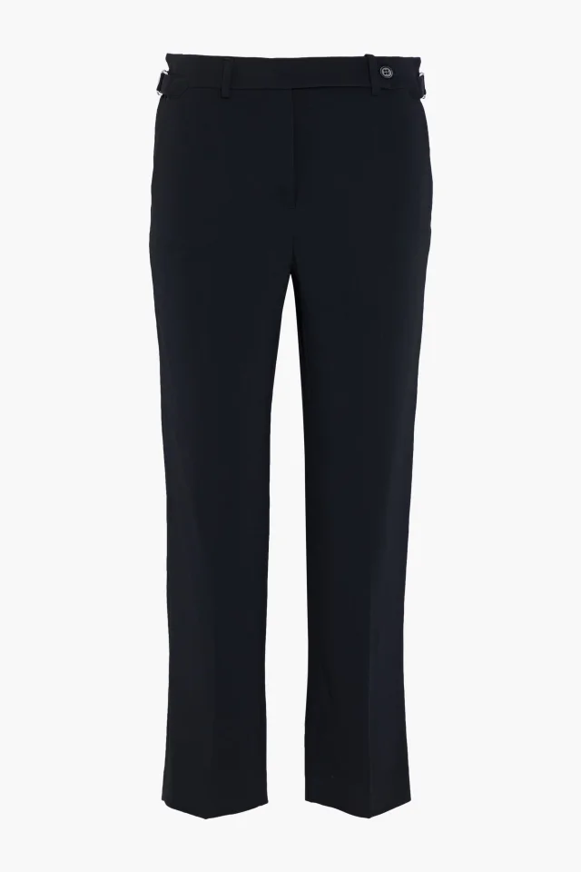 REDValentino Crepe Straight-Leg Pants in Black from THE OUTNET, photo 1 of 1