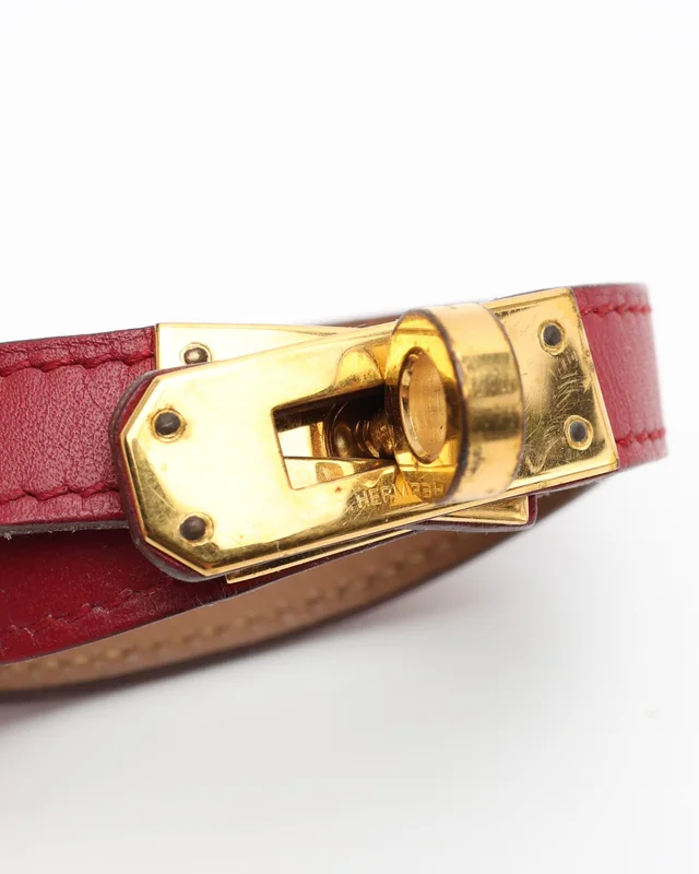 Hermès Kelly Double Tour Bracelet in Leather from A Retro Tale, photo 3 of 6