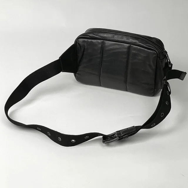 Bottega Veneta Belt Bag Body Black Leather Crossbody Waist Intrecciato Bum in black Woven leather from Poshmark