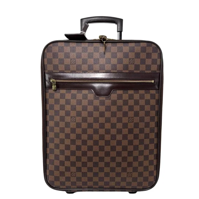 Louis Vuitton Damier Pegase 45 Travel Bag Carry on Allowed in Leather from The Reluxe
