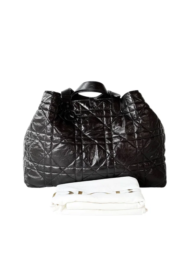 Dior Large Toujours Bag Black in Black from Luxury Promise