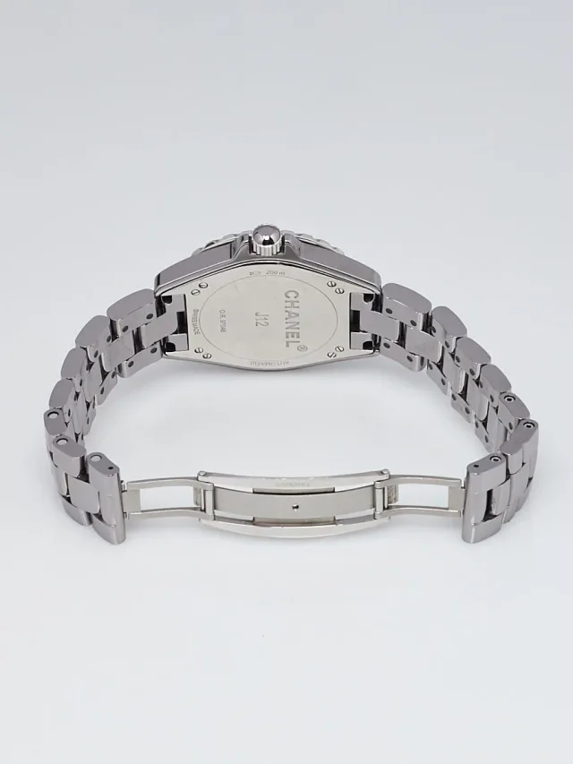 Chanel Gunmetal J12 Titanium Ceramic 41mm Chromatic Automatic Watch in Ceramic from Yoogis, photo 4 of 6