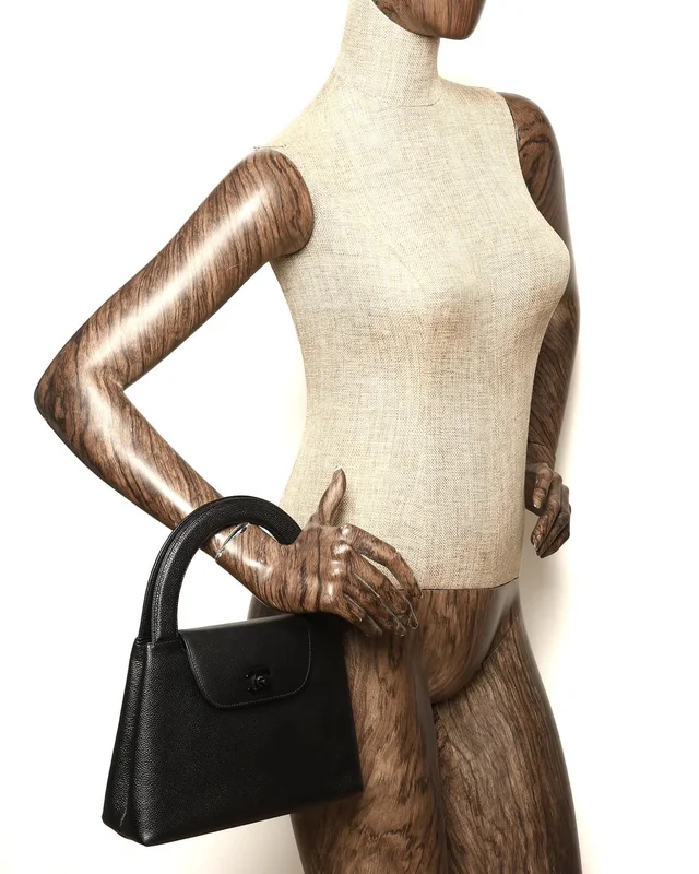 Chanel Caviar Kelly Top Handle Bag in Caviar leather from A Retro Tale, photo 10 of 10