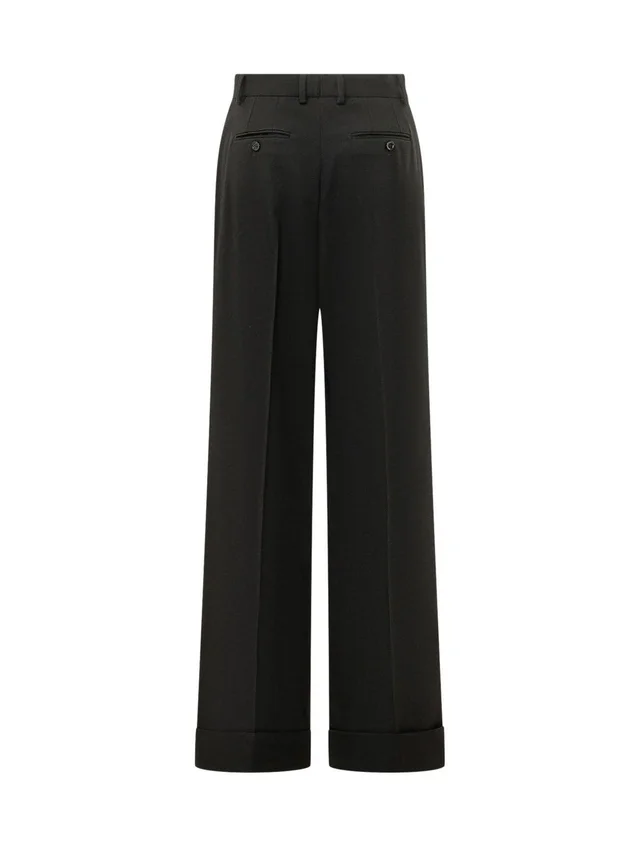 Dolce & Gabbana Straight Leg Pleated Pants, photo 3 of 3 from SENSER