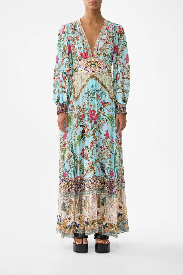 Camilla eBoutique BUTTON DRESS WITH SHAPED WAISTBAND SULTANS AND QUEENS from CAMILLA, photo 1 of 1
