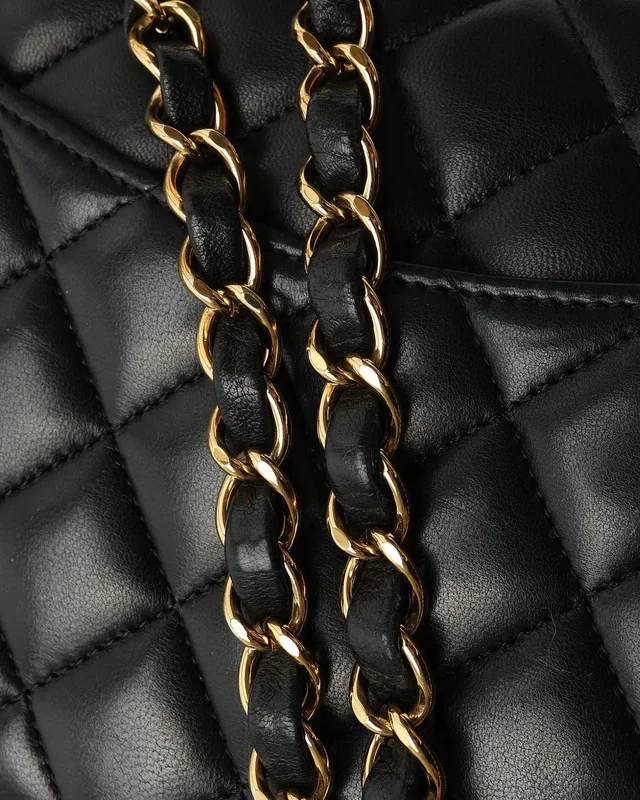 Chanel Classic Medium Double Flap Bag in Woven leather from A Retro Tale, photo 8 of 13