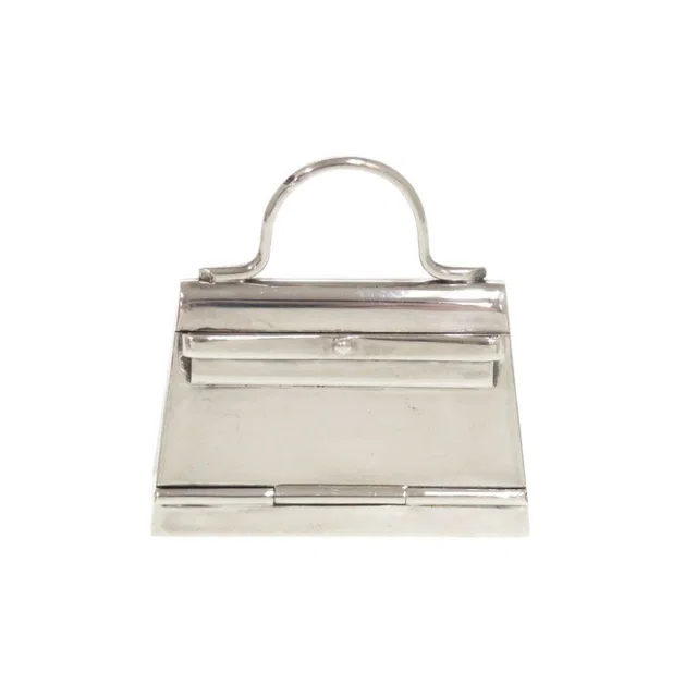 Hermès Kelly Pirkes 925 Sterling Silver Case in Silver from The Reluxe