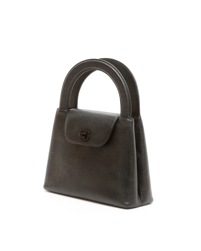 Chanel Caviar Kelly Handle Bag in Caviar leather from A Retro Tale, photo 2 of 8