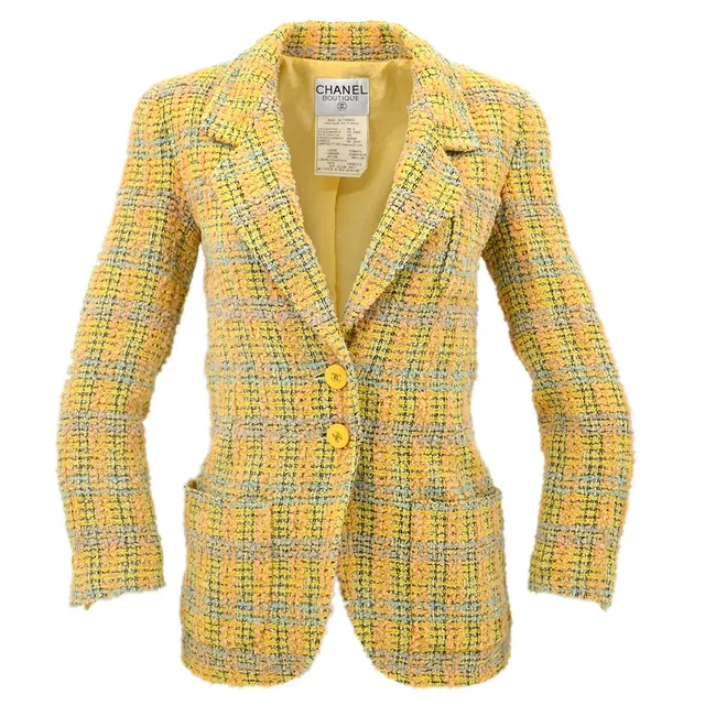 Chanel Fall 1994 Tweed Jacket #34 in Tweed from AMORE Vintage Tokyo