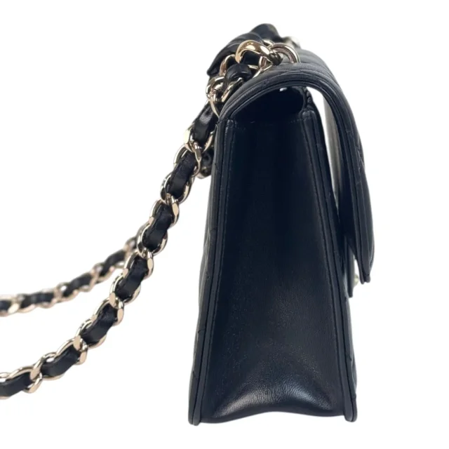 Chanel Seasonal Lambskin Flap Bag With Top Handle in Lambskin from Luxury Promise, photo 3 of 6