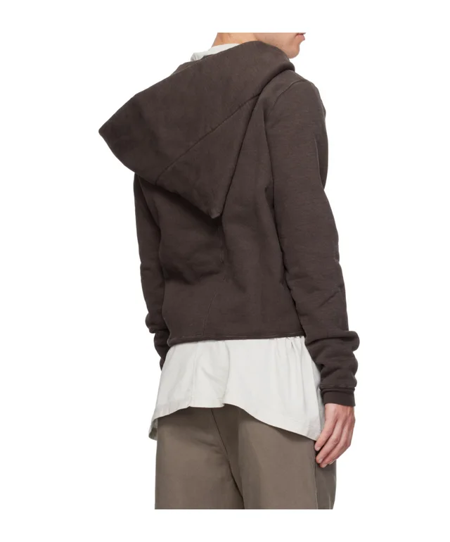 Rick Owens Drkshdw Zip-up hoodie, photo 3 of 4 from SENSER