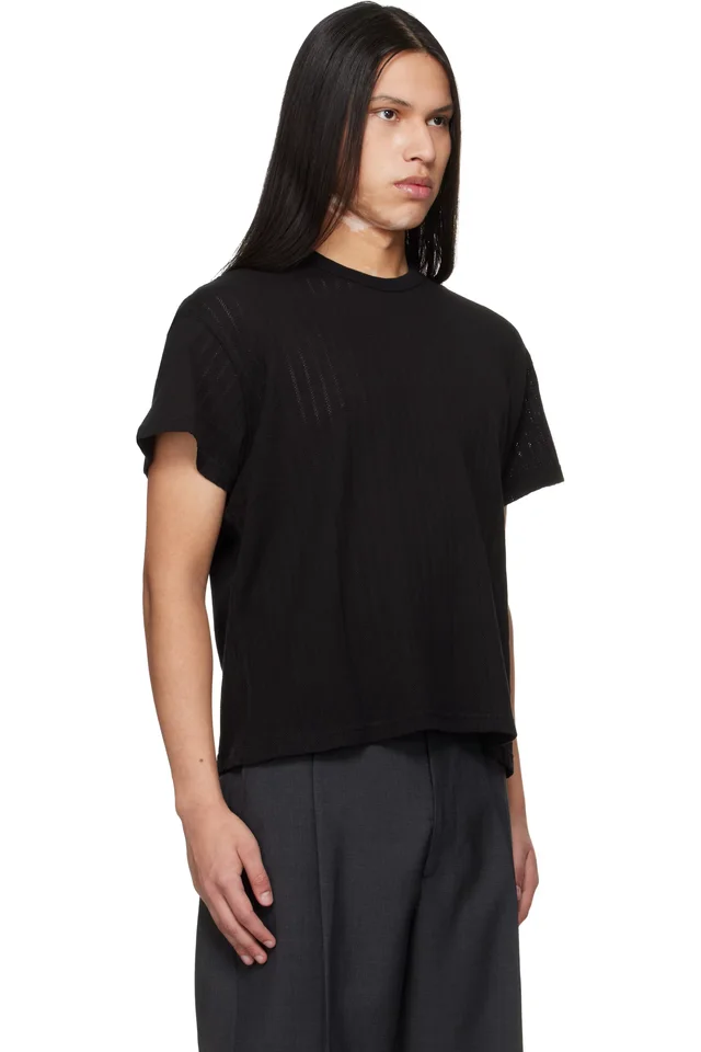mfpen Black Ornament T-shirt, photo 2 of 4 from SSENSE