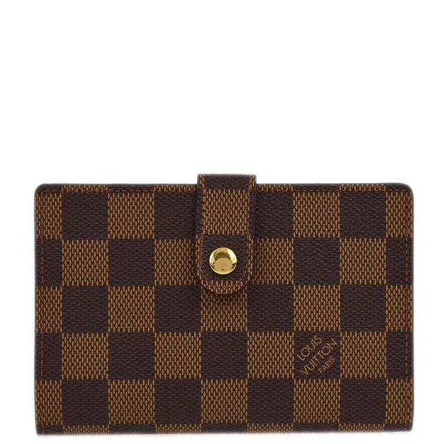 Louis Vuitton 2004 Damier Porte Monnaie Viennois Wallet Purse N61663 in Canvas from AMORE Vintage Tokyo