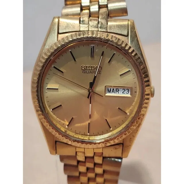 Seiko President Watch 36mm Champagne Dial Gold Tone Daydate in multicolor from Grailed