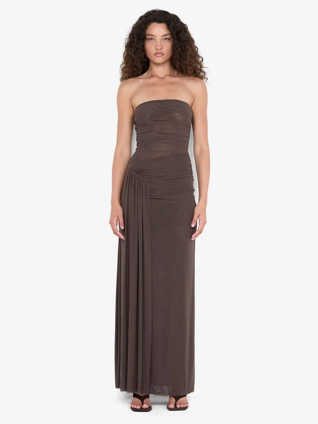 Bec&Bridge IDA STRAPLESS DRESS - MILK CHOCOLATE from BEC + BRIDGE, photo 1 of 1