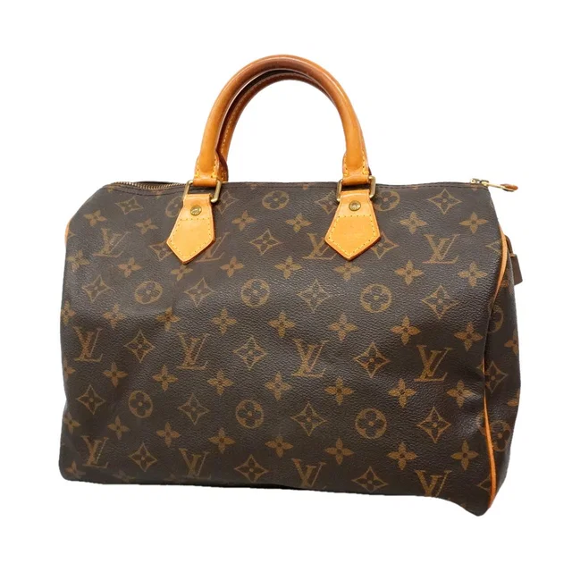 Louis Vuitton Handbag Monogram Speedy 30 Brown in Brown from The Reluxe