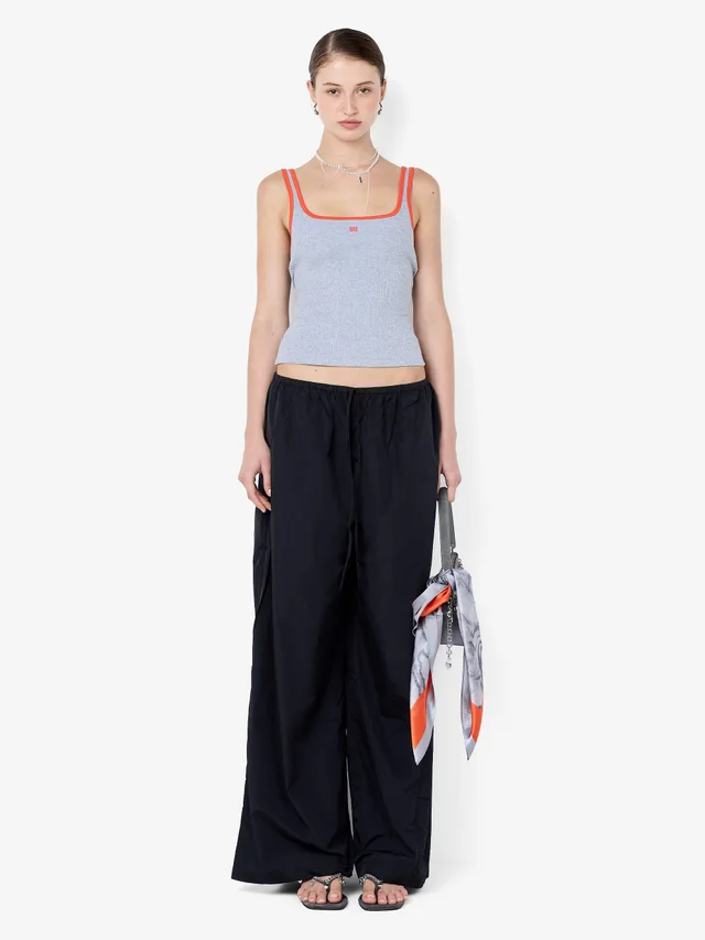 Bec&Bridge LANA SQUARE NECK TANK - GREY MARLE/TANGERINE from BEC + BRIDGE, photo 1 of 1