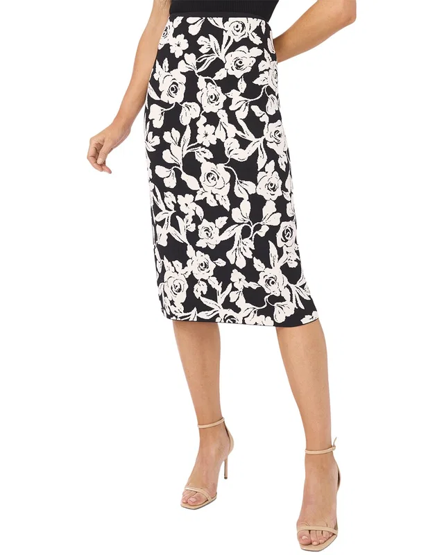 Ted Baker Toni Jacquard Midi Skirt, image 1 of 1 from Rue La La