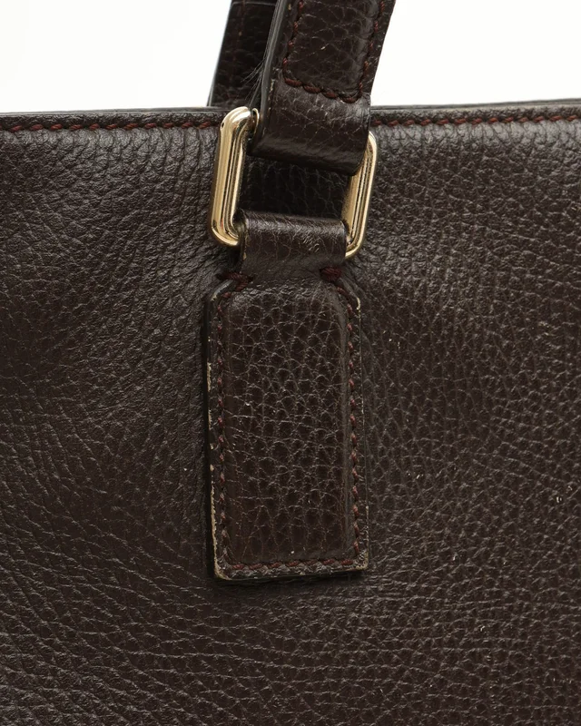 Gucci Bamboo tote Bag in Caviar leather from A Retro Tale, photo 5 of 11