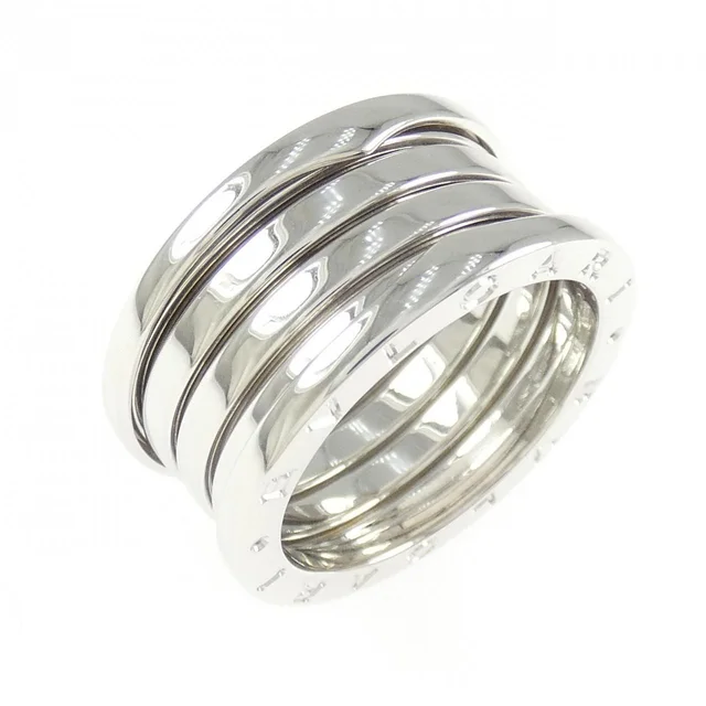 Bvlgari B.zero1 Band Ring White Gold in White from The Reluxe