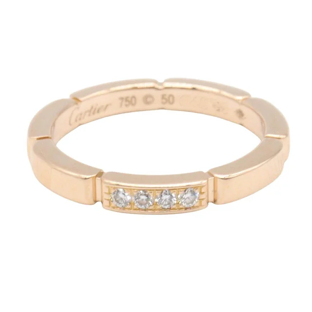 Cartier Maillon Panthere Au750 Diamond Ring Size 9 from LuxUness, photo 2 of 2