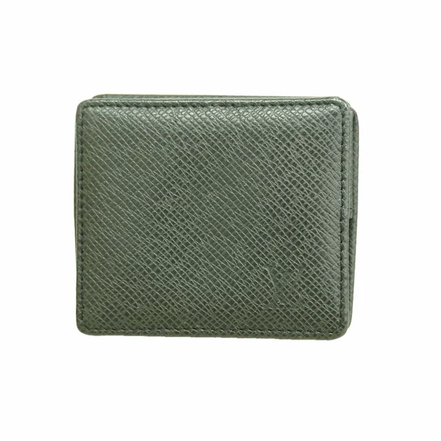 Louis Vuitton Coin Purse Taiga Portefeuille Monnaie Boite Ardoise from The Reluxe