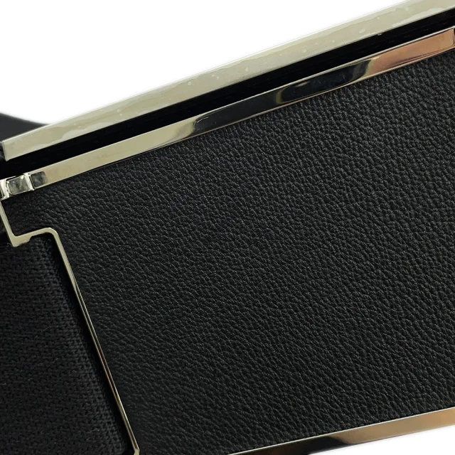 Hermès Geta Black Chevre Myzore Goatskin in Black Goatskin from GALLERY RARE, photo 8 of 17