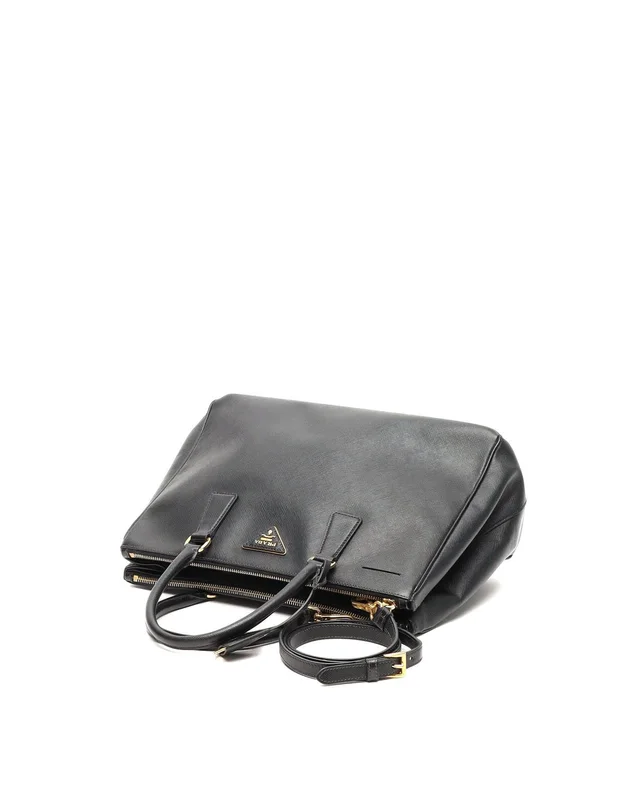 Prada Medium Saffiano Lux Galleria Double Zip Bag in Saffiano leather from A Retro Tale, photo 4 of 7
