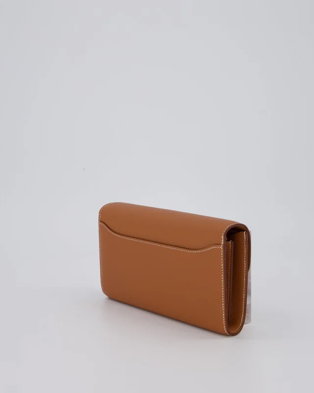 Hermès Constance To Go Wallet in Gold Leather from Sellier, photo 2 of 2