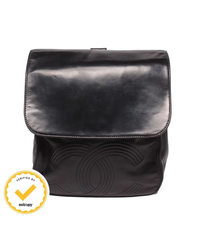 Chanel Backpack Mini Chain Silver in Silver from The Reluxe
