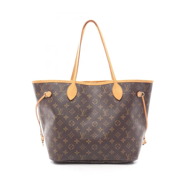 Louis Vuitton Tote Bag Neverfull MM Monogram Canvas Leather in Coated canvas from The Reluxe