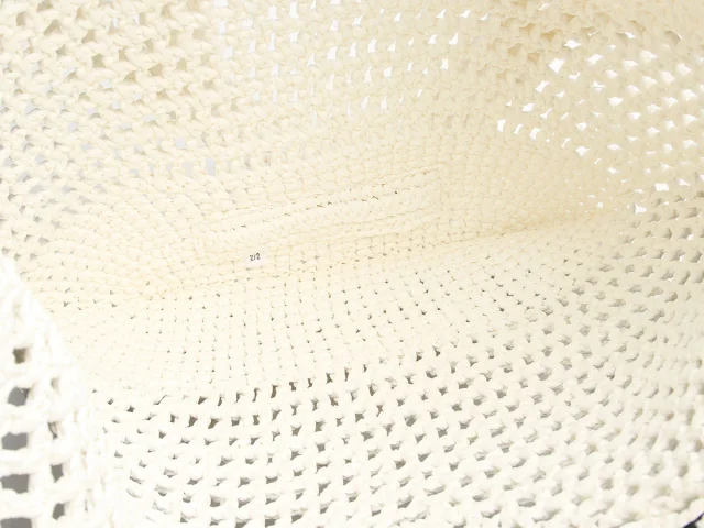 Prada woven raffia tote in White Woven leather from Ann's Fabulous Finds, photo 6 of 9