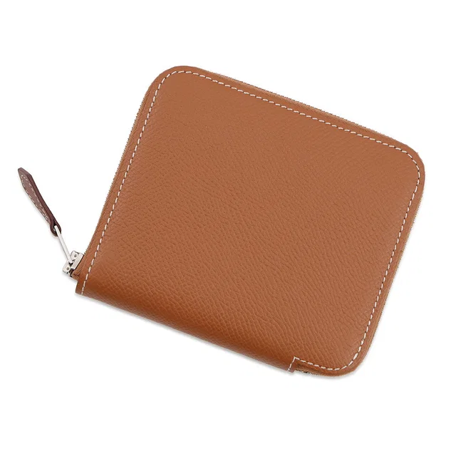 Hermès Azap compact silk in Gold Epsom in Gold Epsom leather from GALLERY RARE