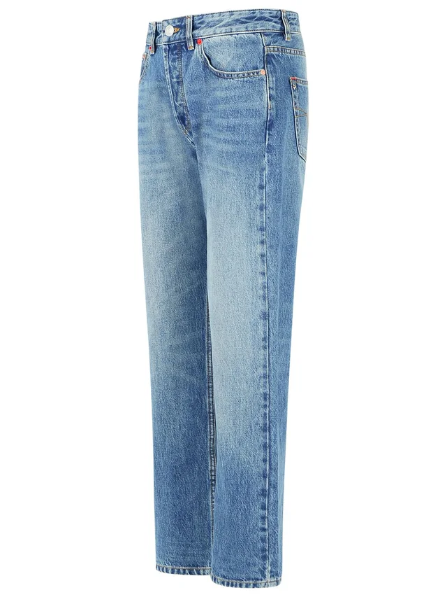 Isabel Marant Daya Logo Patch Cropped Pants, photo 2 of 3 from SENSER