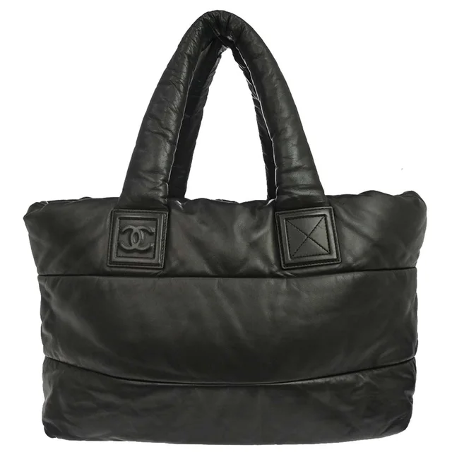 Chanel Coco Cocoon Tote in Black Lambskin from Blue Spinach