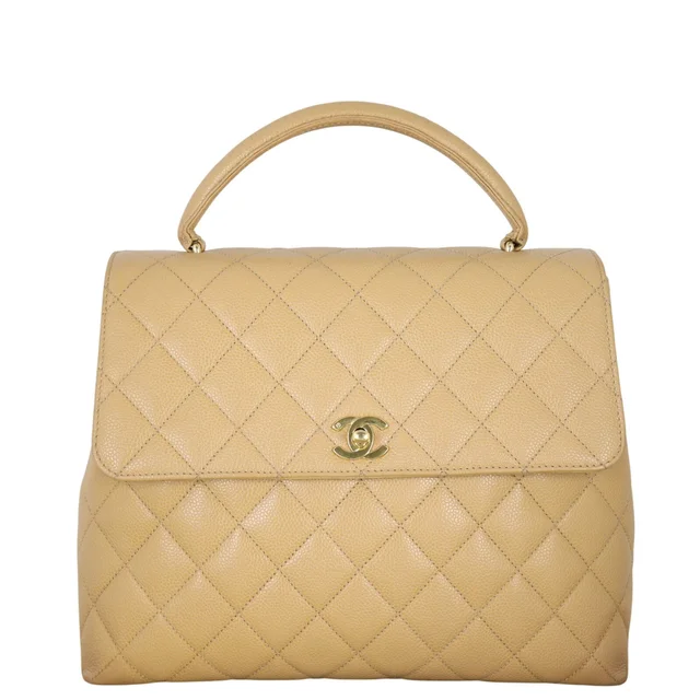 Chanel Kelly Satchel Caviar in Caviar leather from Luxe.It.Fwd