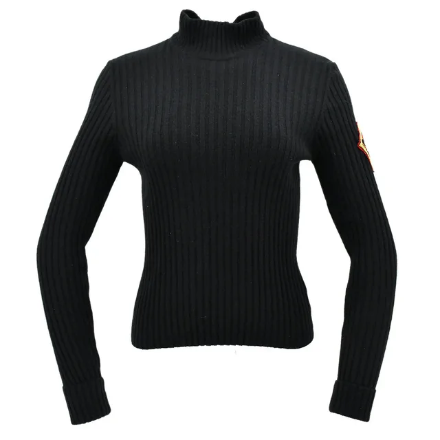 Chanel Sweater Black #40 in Black from AMORE Vintage Tokyo