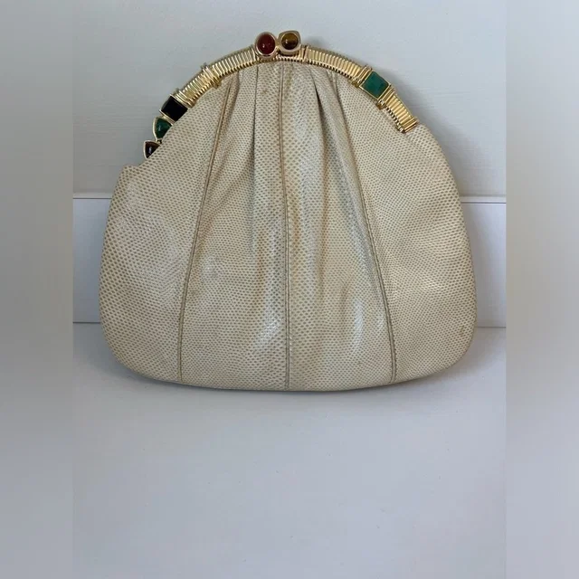Judith Leiber Vintage Lizard Skin Bag. Good Condition from Poshmark