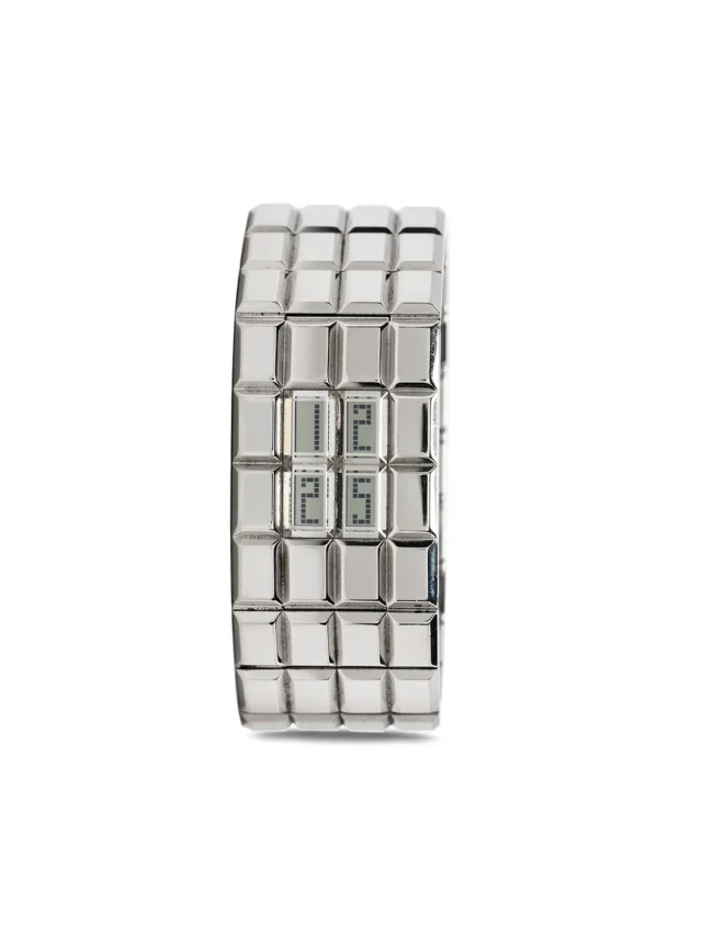 Chanel Pre-Owned 2003 pre-owned Chocolate 24mm | Silver | FARFETCH in Brown from Farfetch, photo 1 of 1