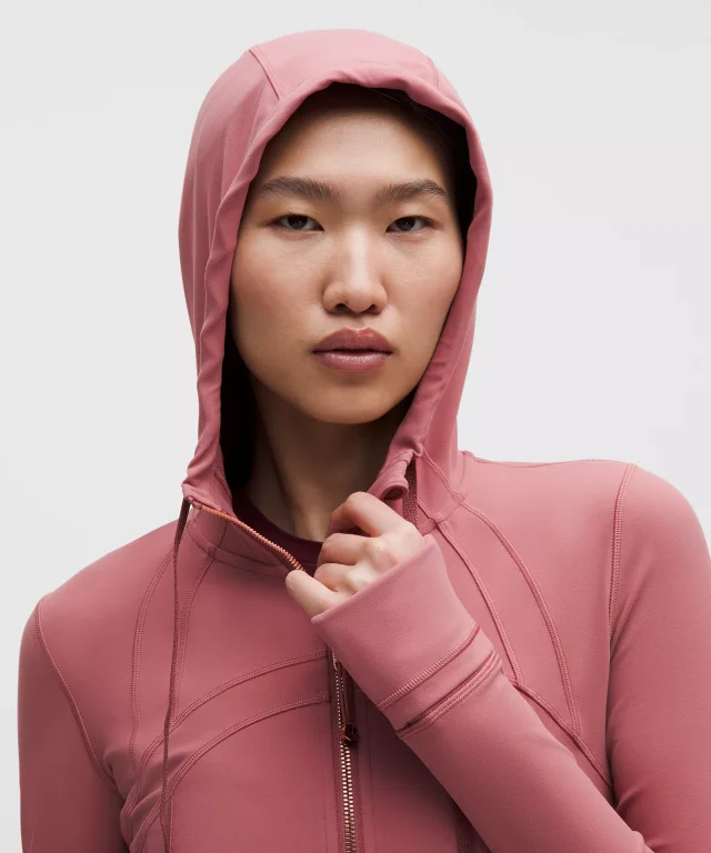 lululemon Define Hooded Jacket *Nulu in Dusk/Rose Gold/Rose Gold Nulu, photo 4 of 8 from lululemon